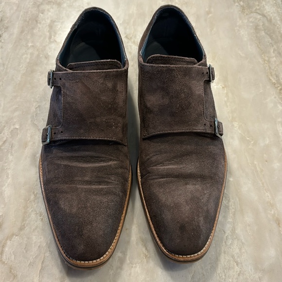Zelli men shoes size 12 worn twice. Brooks brothers boss - Picture 1 of 11